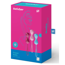 Satisfyer Kit de 3 boules de geisha - 3.4 cm